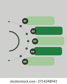 Diseño de Vector de infografías con icono