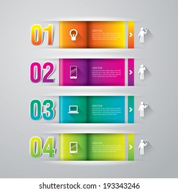 Infographics vector design template. Abstract 3D digital illustration Infographic. Vector illustration can be used for workflow layout, diagram, number options, web design. 
