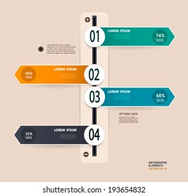 Infographics vector design template can be used for workflow layout, diagram, number options, web design, infographics.