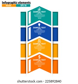 Infographics vector design template. Vector illustration.