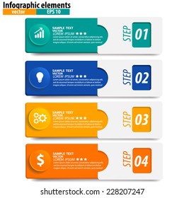 Infographics vector design template. Vector illustration.