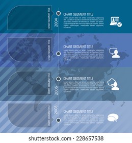 Infografik-Vektordesign-Vorlage. Vektorgrafik. 