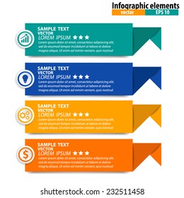 Infographics vector design template. Vector illustration.