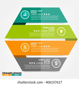 Infographics vector design template. Vector illustration.