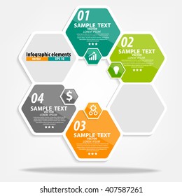 Infographics vector design template. Vector illustration.