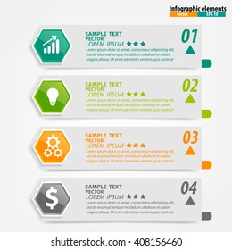 Infographics vector design template. Vector illustration.