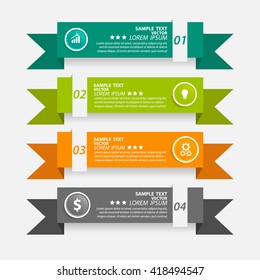 Infographics vector design template. Vector illustration.