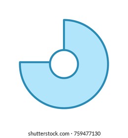 Infographics vector icon
