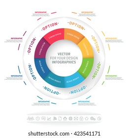 Infographics vector illustration.
