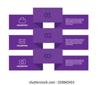 Infographics Vector illustration. can be used for workflow layout, banner, diagram, number options, step up options, web design.