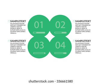 Infographics Vector illustration. can be used for workflow layout, banner, diagram, number options, step up options, web design.