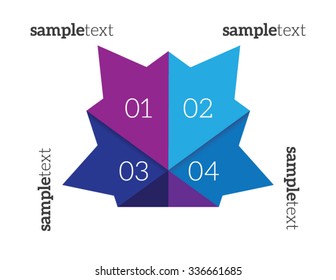 Infographics Vector illustration. can be used for workflow layout, banner, diagram, number options, step up options, web design.