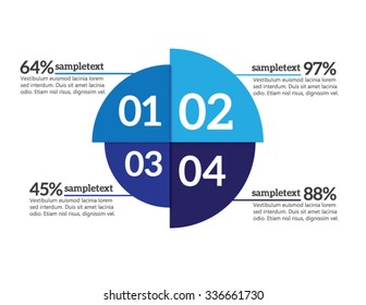 Infographics Vector illustration. can be used for workflow layout, banner, diagram, number options, step up options, web design.