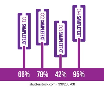 Infographics Vector illustration. can be used for workflow layout, banner, diagram, number options, step up options, web design.