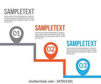 Infographics Vector illustration. can be used for workflow layout, banner, diagram, number options, step up options, web design.
