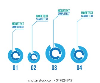 Infographics Vector illustration. can be used for workflow layout, banner, diagram, number options, step up options, web design.