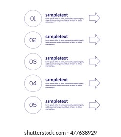 Infographics Vector illustration. can be used for workflow layout, banner, diagram, number options, step up options, web design.