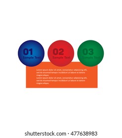 Infographics Vector illustration. can be used for workflow layout, banner, diagram, number options, step up options, web design.
