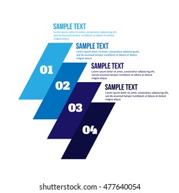 Infographics Vector illustration. can be used for workflow layout, banner, diagram, number options, step up options, web design.