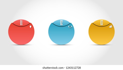 Infographics for visual design of business projects, strategies and planning