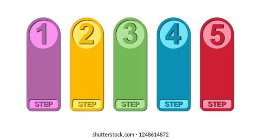 Infographics for visual design of business projects, strategies and planning