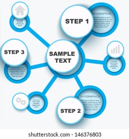 Infographics web design