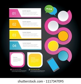 Infographics - Web icon design set
