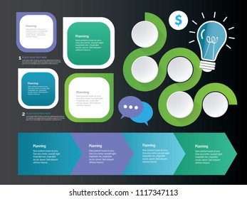 Infographics - Web icon design set