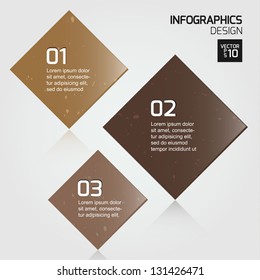 Infographics website design