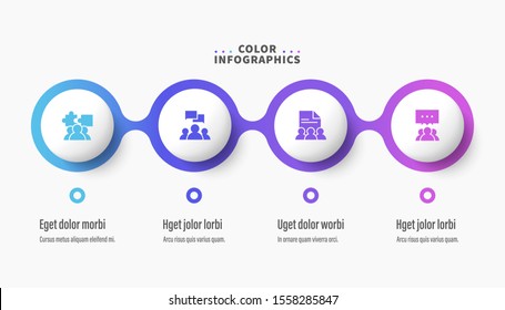 Infographics.A Circle Template With Eight Steps Or Parameters, A Process Diagram.form For Registration Or Presentation.the Color Of Understated Style. EPS 10.