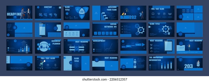 Infographics.Businessmen planning business presentations, financial success, powerpoint, launching a new project.Design template elements, background, set.A team of people creates a business, teamwork