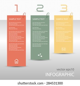 Infografías - etiquetas - nota de memo