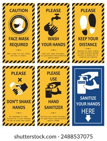 
Infometic Stickers for Home, Office and Shop to Place in Washroom Area