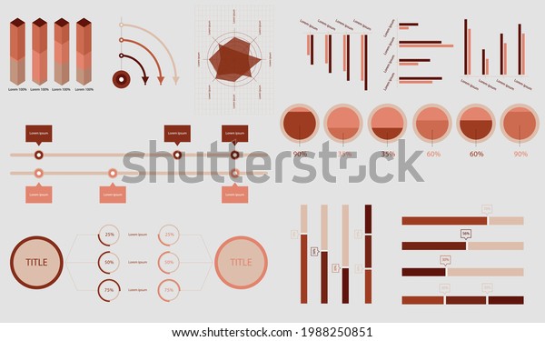 Infor Graphic Sets Web Projects Infographic Stock Vector Royalty Free