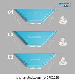 Inforgraphic, 1, 2, 3
