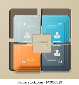 Inforgraphic, 1, 2, 3, 4