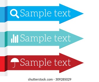 Inforgraphic Elements Arrows