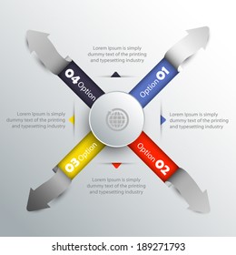 Inforgraphic elements - Transparent shadows , easy to place on all surfaces