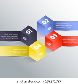 Inforgraphic elements - Transparent shadows , easy to place on all surfaces
