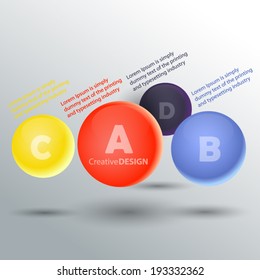 Inforgraphic elements - Transparent shadows , easy to place on all surfaces