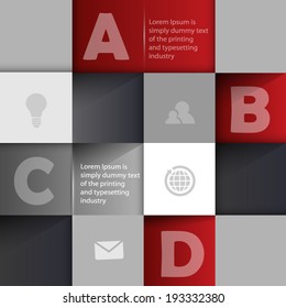 Inforgraphic elements - Transparent shadows , easy to place on all surfaces