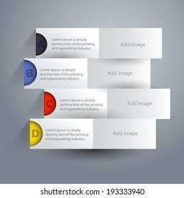 Inforgraphic elements - Transparent shadows , easy to place on all surfaces