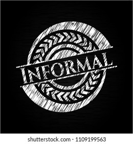  Informal chalk emblem