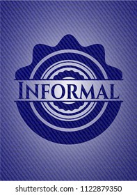 Informal denim background