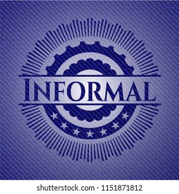 Informal denim background