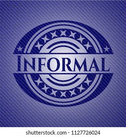 Informal jean background