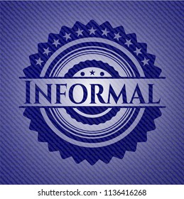 Informal jean background