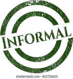 Informal rubber grunge texture stamp