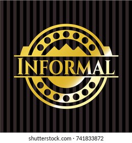 Informal shiny emblem