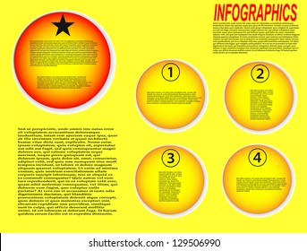 Information and abstract graphic